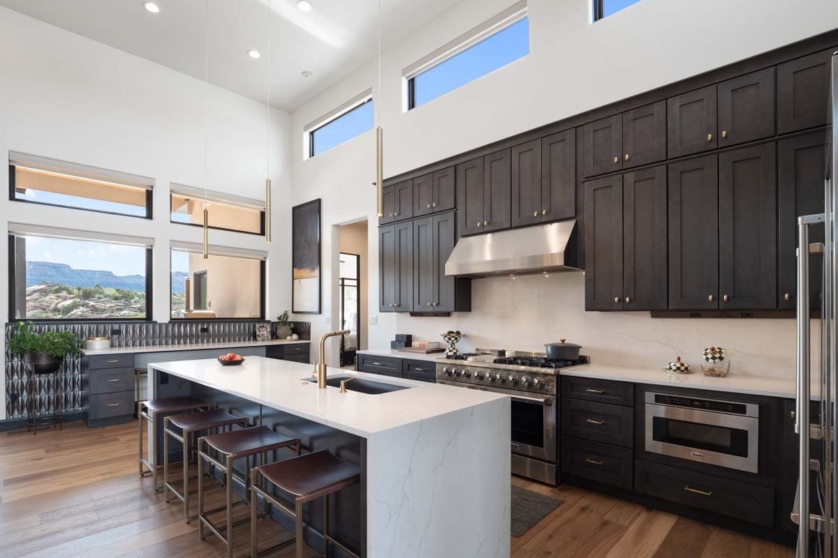 Plan 833006WAT: 3-Bedroom Contemporary Ranch House Plan with Attached Casita - 2931 Square Feet - Image #16 - Contemporary, Mid Century Modern, Modern, Ranch, Southwest