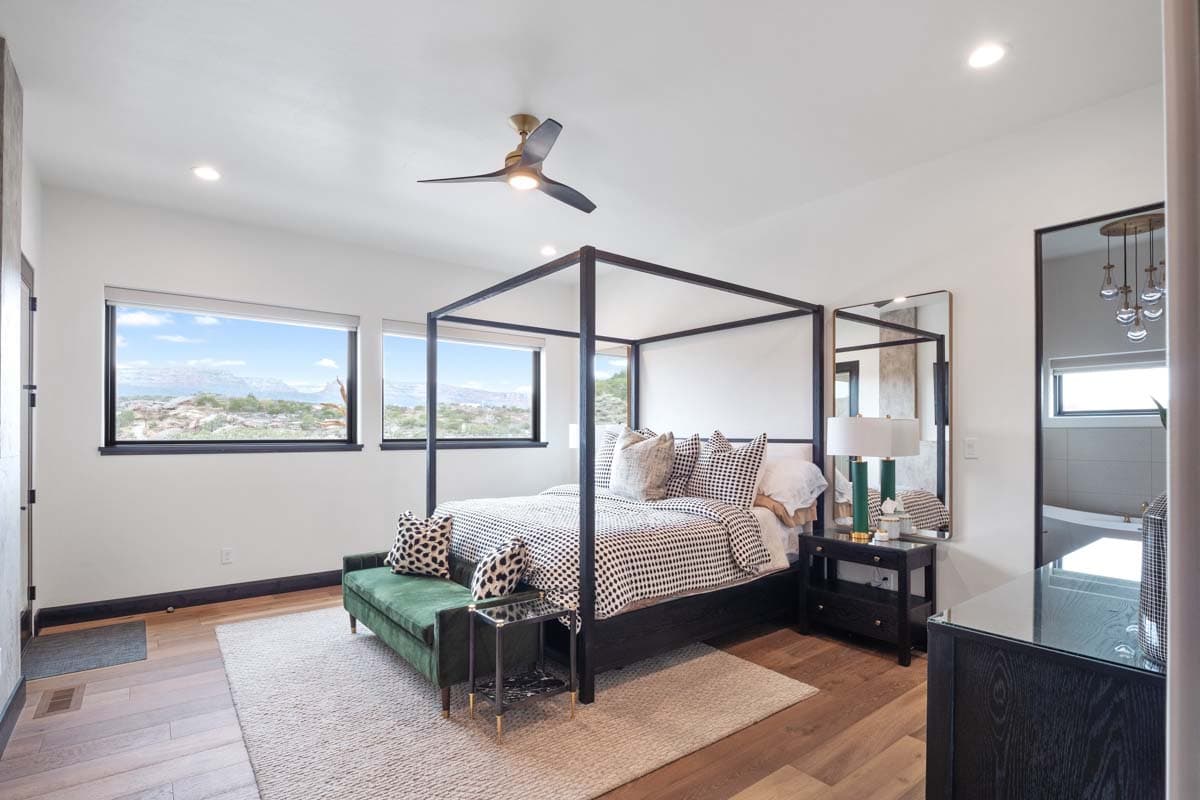 Plan 833006WAT: 3-Bedroom Contemporary Ranch House Plan with Attached Casita - 2931 Square Feet - Image #21 - Contemporary, Mid Century Modern, Modern, Ranch, Southwest