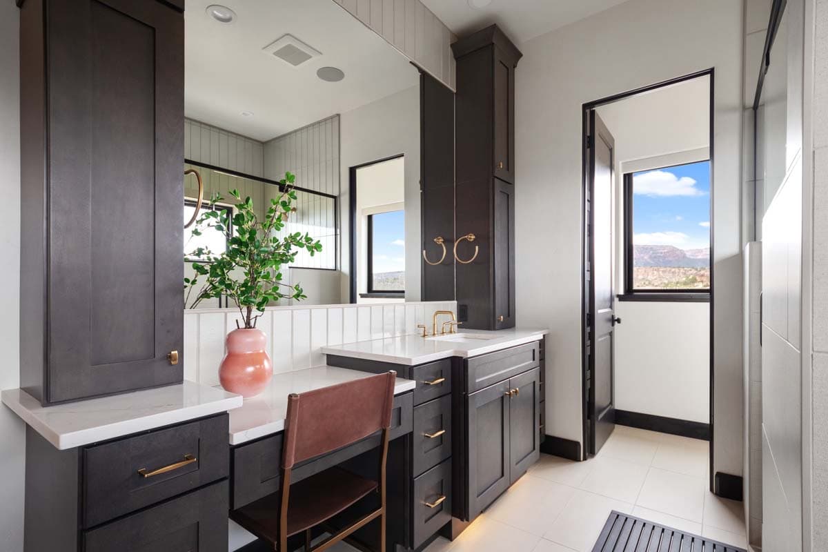 Plan 833006WAT: 3-Bedroom Contemporary Ranch House Plan with Attached Casita - 2931 Square Feet - Image #23 - Contemporary, Mid Century Modern, Modern, Ranch, Southwest