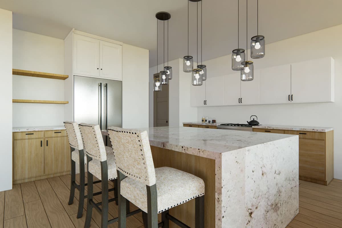 Plan 833007WAT: 3-Bed Modern Prairie Ranch House Plan with Home Office - 2616 Sq. Ft. - Image #9 - Modern, Prairie, Ranch