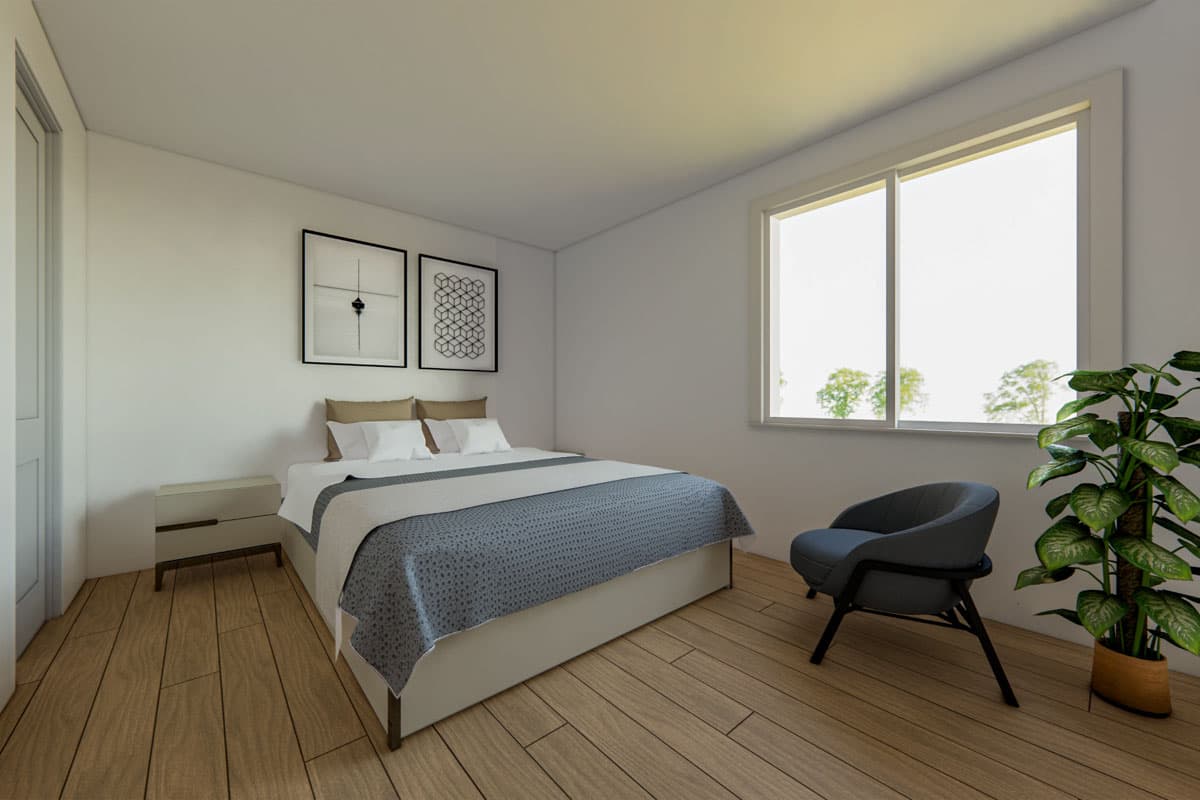 Plan 833007WAT: 3-Bed Modern Prairie Ranch House Plan with Home Office - 2616 Sq. Ft. - Image #14 - Modern, Prairie, Ranch