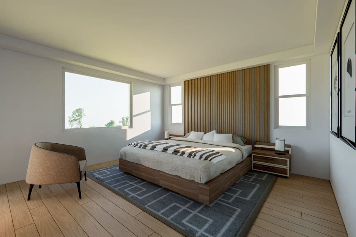 Plan 833007WAT: 3-Bed Modern Prairie Ranch House Plan with Home Office - 2616 Sq. Ft. - Image #17 - Modern, Prairie, Ranch