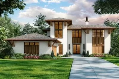 Transitional House Plan with Indoor/Outdoor Living - 3806 Sq Ft