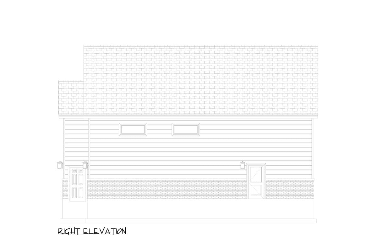 Plan 61488UT: 1750 Square Foot RV-Friendly Detached Garage with Bonus Space and Bath Above - Image #16
