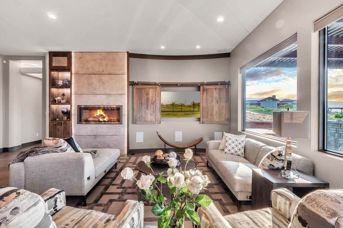 Plan 833012WAT: 3-Bed Contemporary House Plan With Private Casita ADU for Narrow Lot - 2,187 Sq. Ft. - Image #5 - Contemporary, Mountain, Prairie, Ranch, Southwest