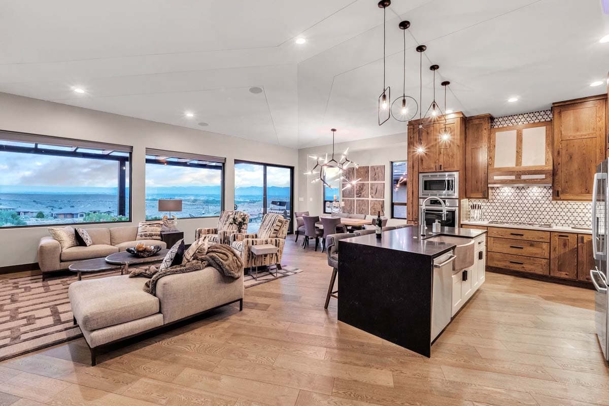 Plan 833012WAT: 3-Bed Contemporary House Plan With Private Casita ADU for Narrow Lot - 2,187 Sq. Ft. - Image #9 - Contemporary, Mountain, Prairie, Ranch, Southwest