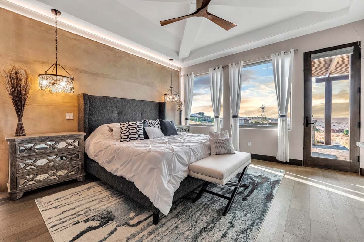 Plan 833012WAT: 3-Bed Contemporary House Plan With Private Casita ADU for Narrow Lot - 2,187 Sq. Ft. - Image #13 - Contemporary, Mountain, Prairie, Ranch, Southwest