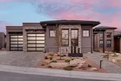 3-Bed Contemporary House Plan With Private Casita ADU for Narrow Lot - 2,187 Sq. Ft.