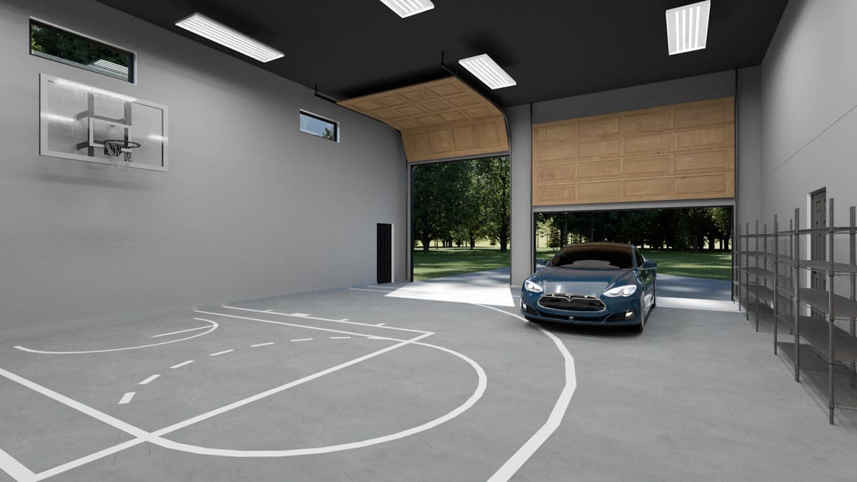 Plan 911036JVD: Barndominium-Style House Plan with RV Bay and Stacked Porches - 2639 Sq Ft - Image #7 - Barndominium, Country