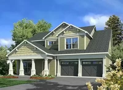 Craftsman Style Under 2500 Square Feet