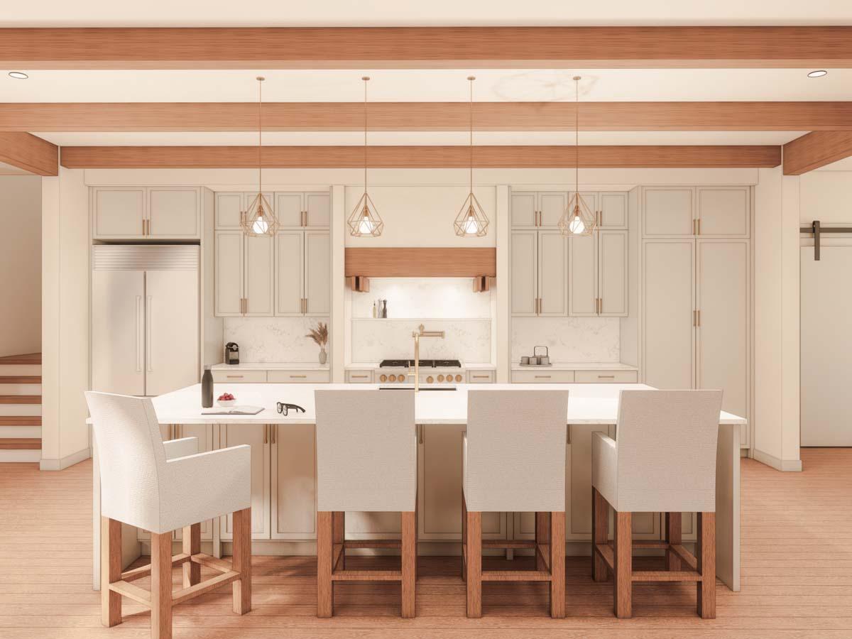 Plan 330016WLE: Rustic Mountain House Plan ADU Above Garage - 5643 Sq Ft - Image #5 - Craftsman, Mountain, New American, Rustic, Transitional