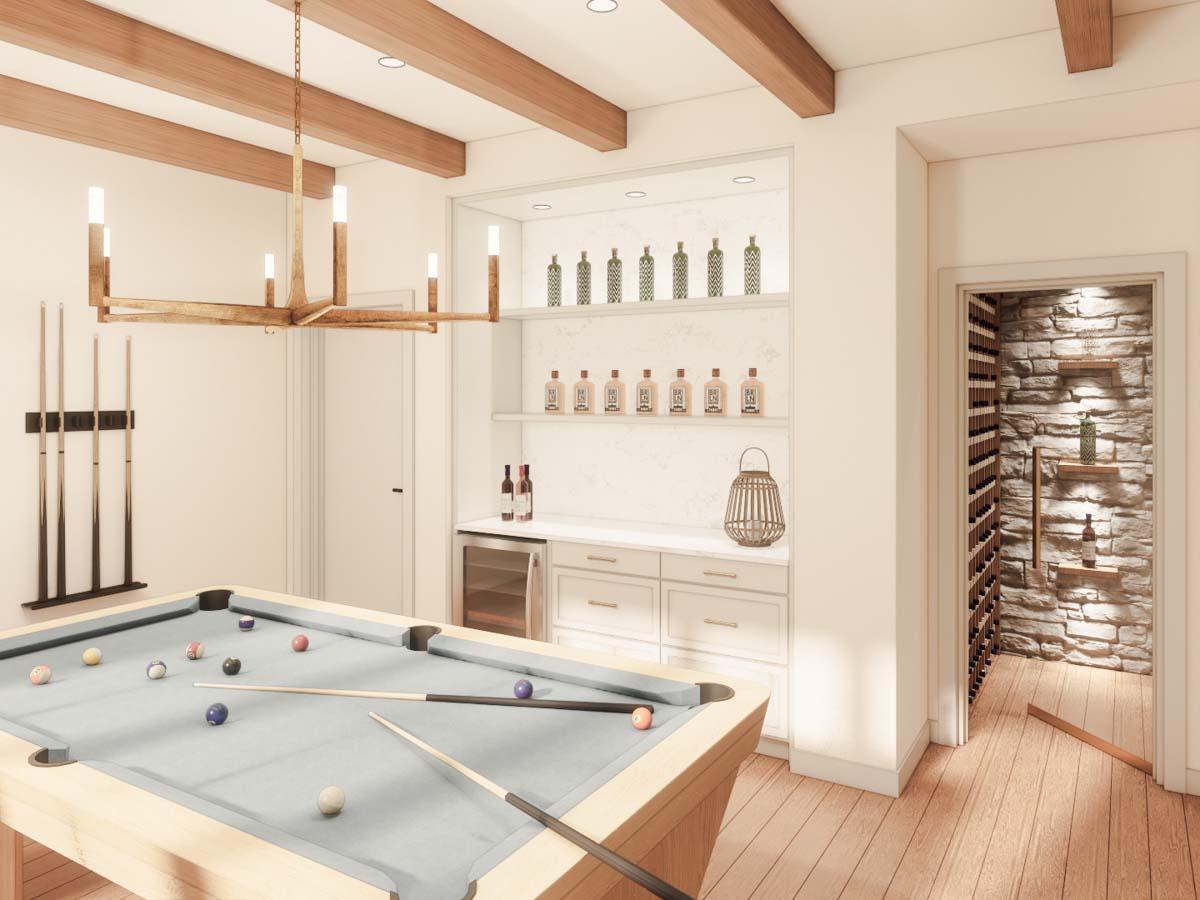 Plan 330016WLE: Rustic Mountain House Plan ADU Above Garage - 5643 Sq Ft - Image #8 - Craftsman, Mountain, New American, Rustic, Transitional