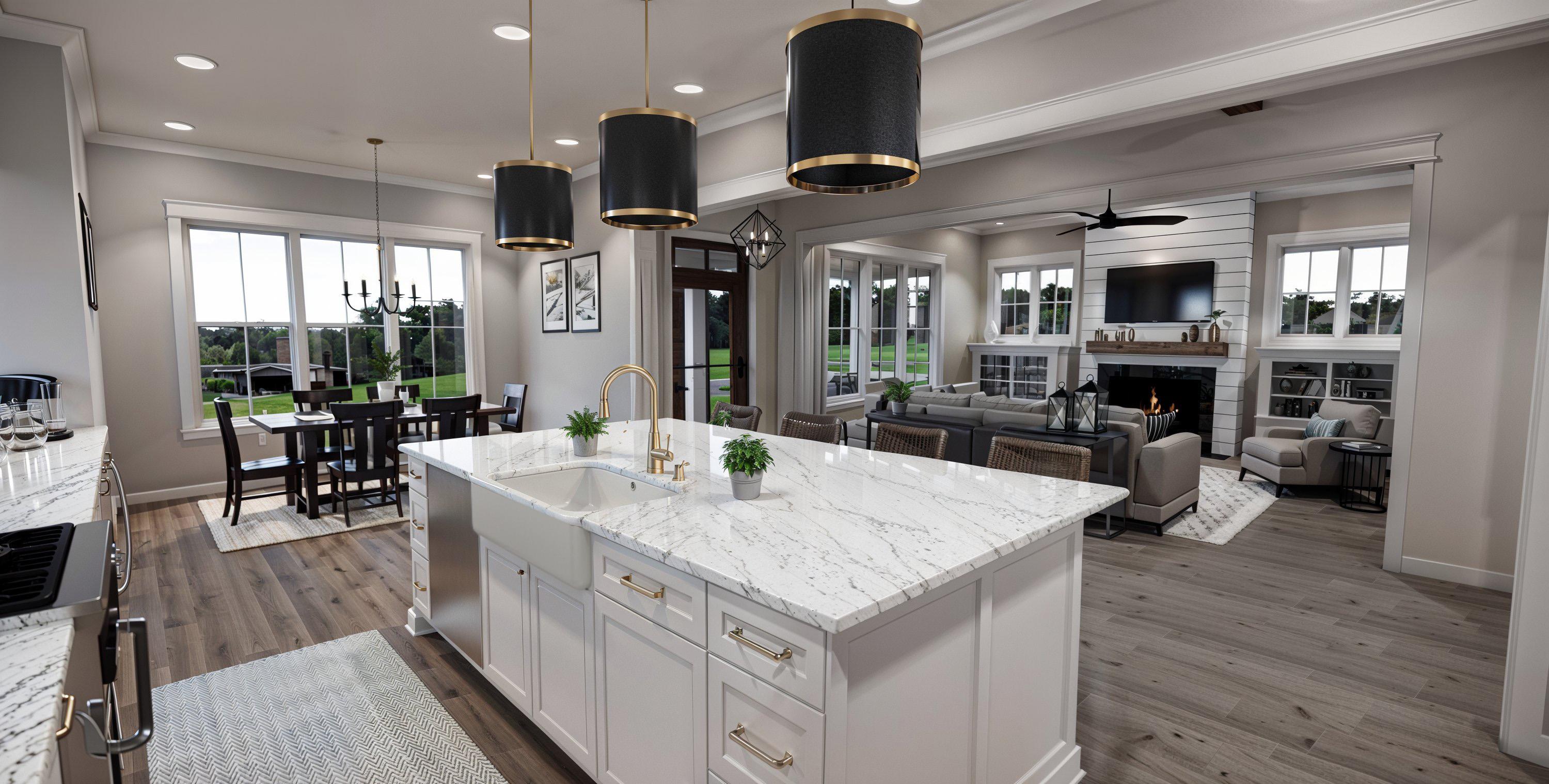 Plan 14792RK: Country Cottage House Plan with 3 Bedrooms and a 2-Car Garage in Back - 2454 Sq Ft - Image #13 - Cottage, Country, New American