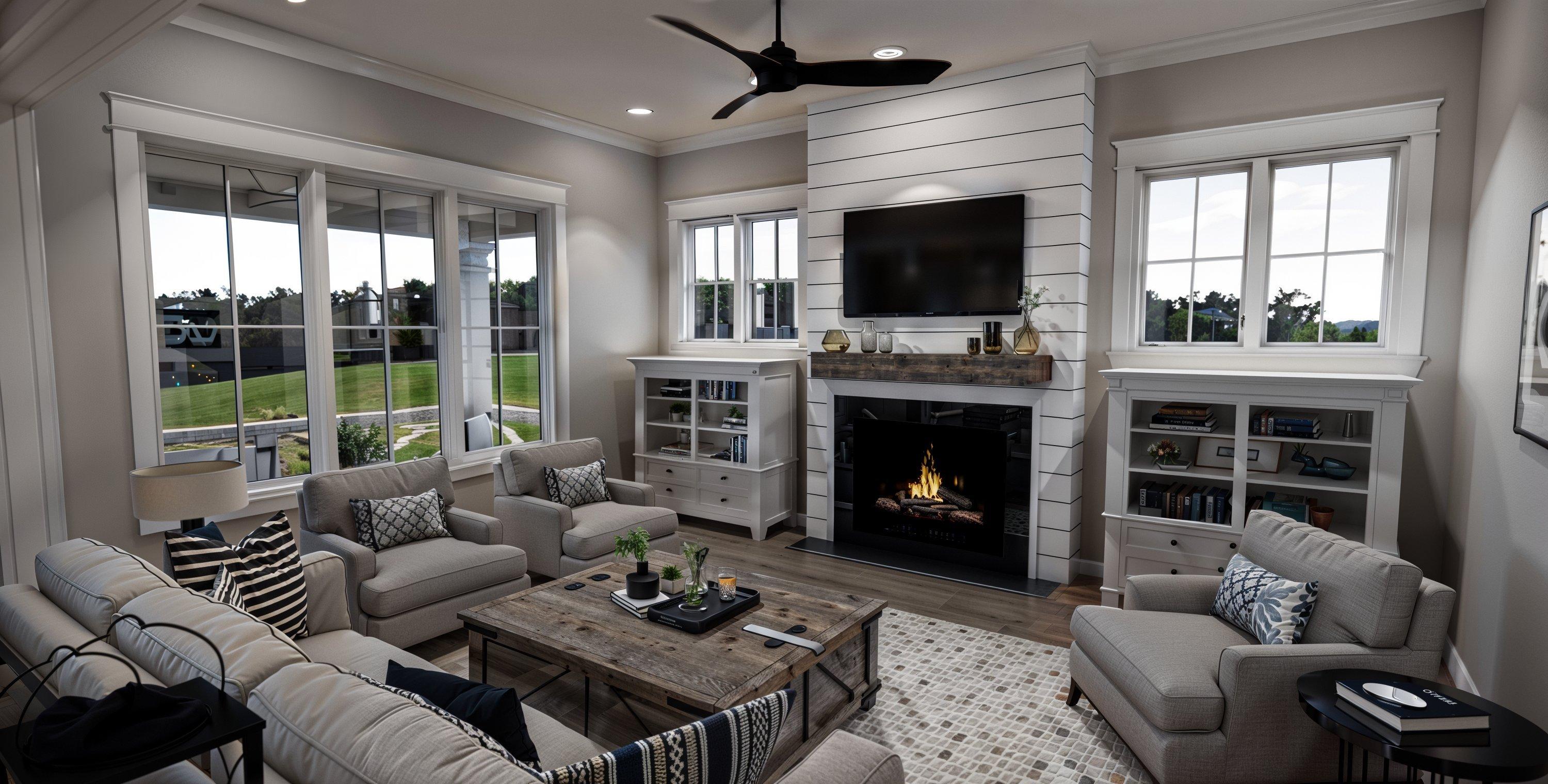 Plan 14794RK: Modern Farmhouse Plan with 3 Bedrooms and a Garage in Back - 2454 Sq Ft - Image #9 - Country, Farmhouse, Modern Farmhouse, New American