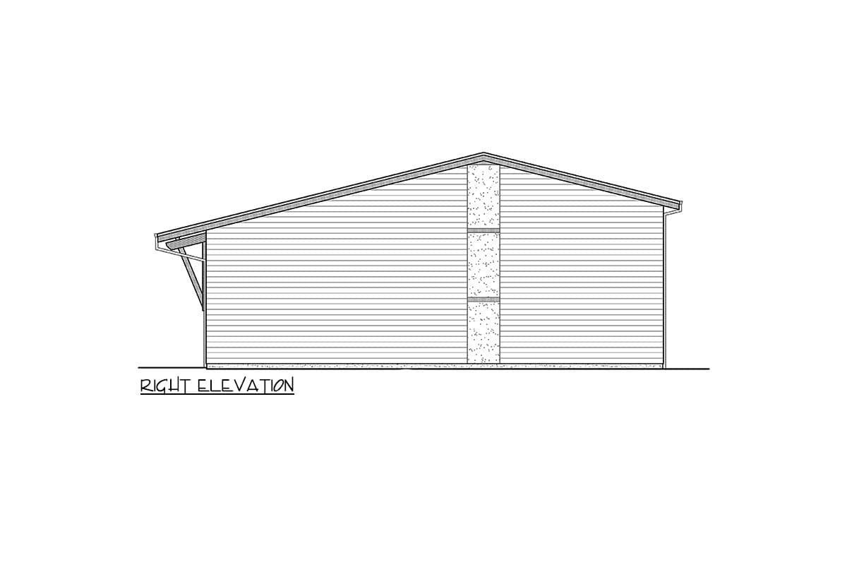 Plan 23955JD: Large RV Garage with 2 Bed Apartment Above - Architectural Designs - Image #5 - Contemporary, Modern, Northwest