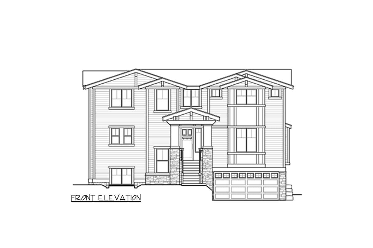 Plan 23956JD: House Plan with Flex Room Giving You 3 or 4 Beds - 2823 Sq Ft - Image #32 - Craftsman, New American, Northwest, Transitional