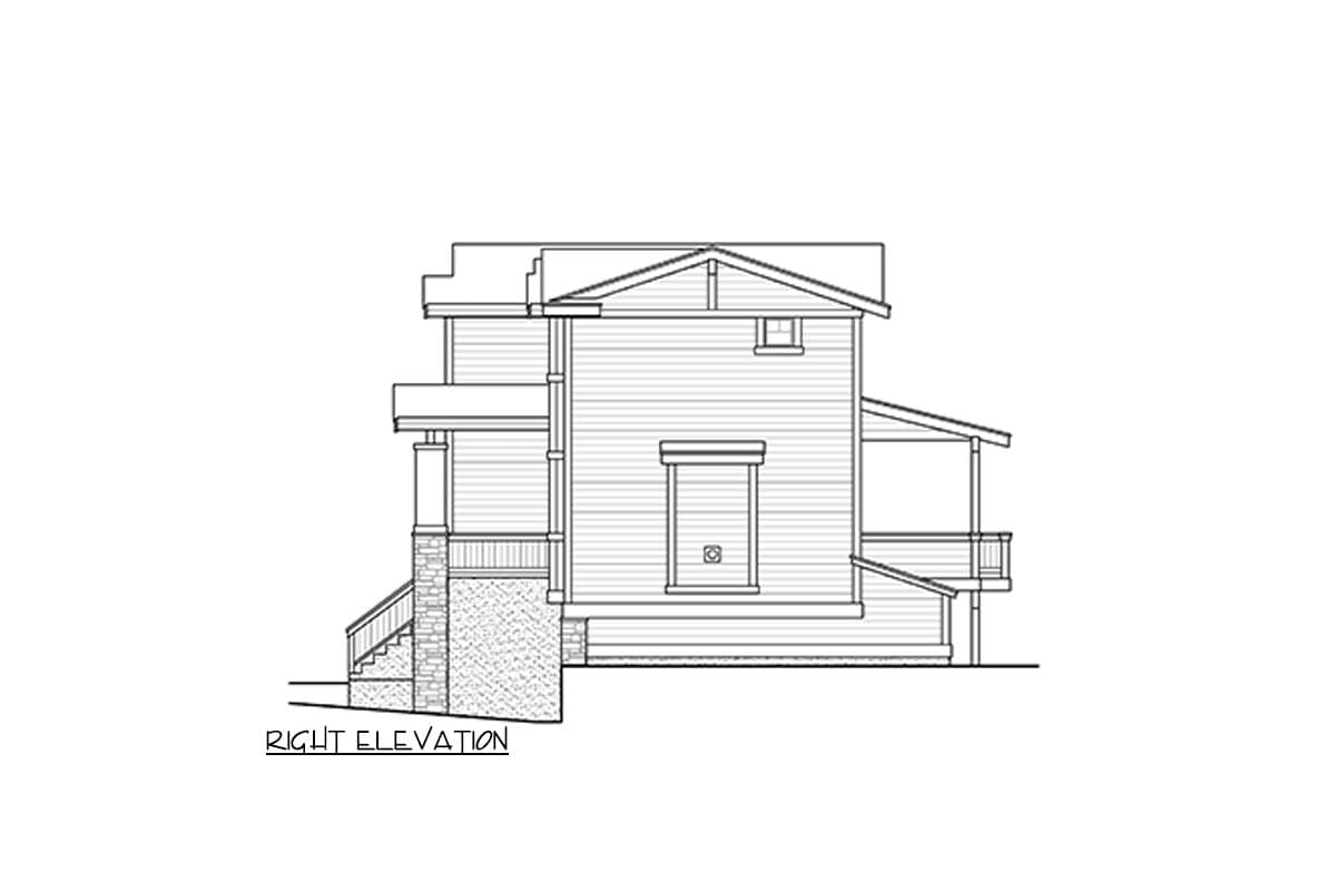 Plan 23956JD: House Plan with Flex Room Giving You 3 or 4 Beds - 2823 Sq Ft - Image #35 - Craftsman, New American, Northwest, Transitional