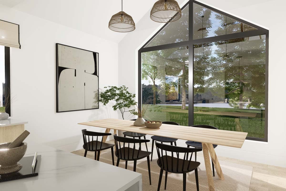 Plan 22684DR: 6-Bed Scandinavian Style House Plan with Finished Lower Level - 3018 Sq Ft - Image #6 - Farmhouse, Modern Farmhouse, Scandinavian, Transitional