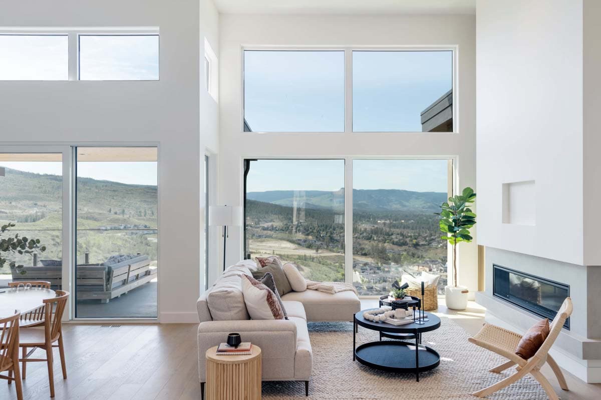 Plan 144112UPR: 3-Bed Mid-Century Modern House Plan with Walkout Basement - 3430 Sq Ft - Image #6 - Contemporary, Mid Century Modern, Modern