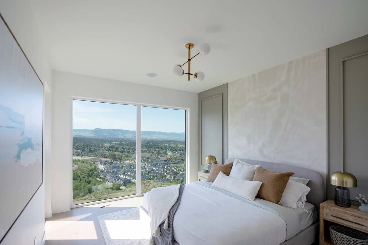 Plan 144112UPR: 3-Bed Mid-Century Modern House Plan with Walkout Basement - 3430 Sq Ft - Image #7 - Contemporary, Mid Century Modern, Modern