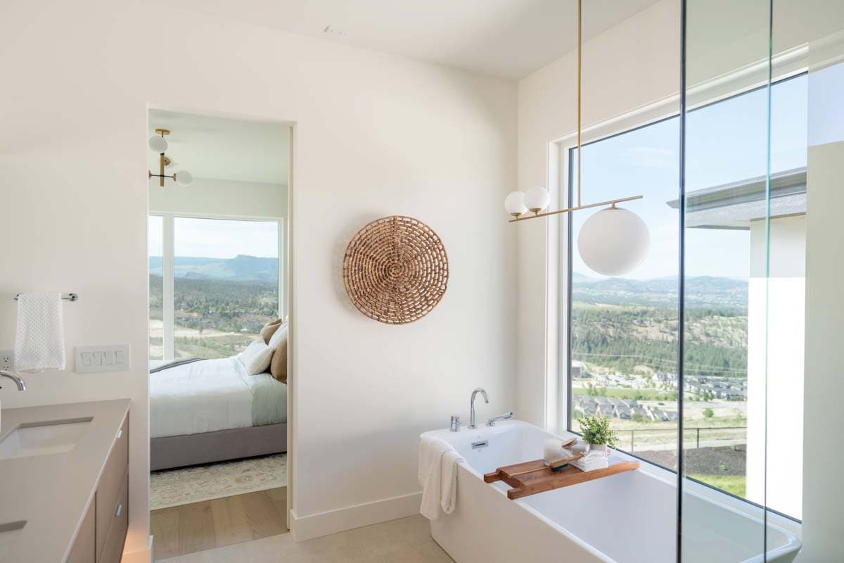 Plan 144112UPR: 3-Bed Mid-Century Modern House Plan with Walkout Basement - 3430 Sq Ft - Image #8 - Contemporary, Mid Century Modern, Modern