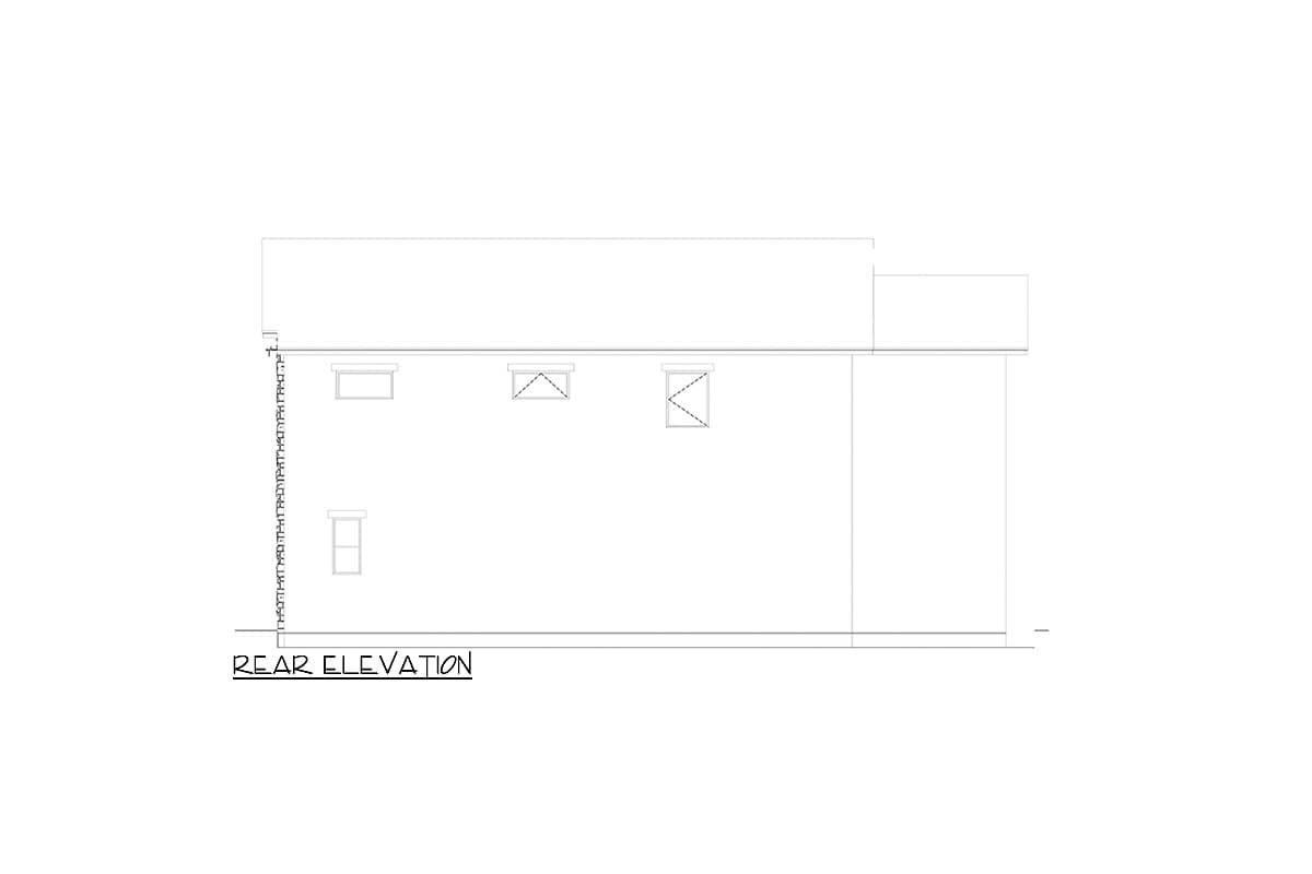 Plan 264053KMD: European-Style 3-Car Garage Apartment - 1128 Sq Ft - Image #4 - European, Mediterranean