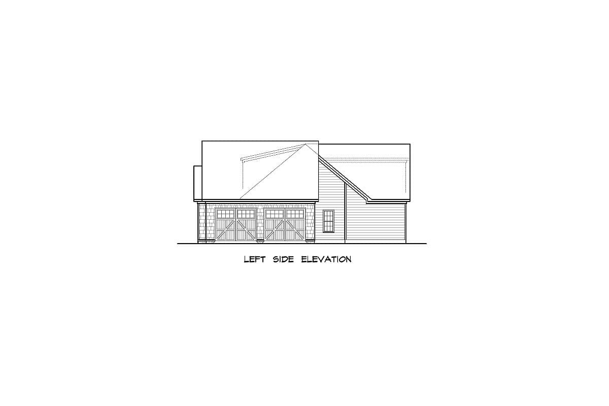 Plan 36029DK: Angled Craftsman House Plan with Expansion Possibilities - 3033 Sq Ft - Image #5 - Craftsman, Mountain, Northwest