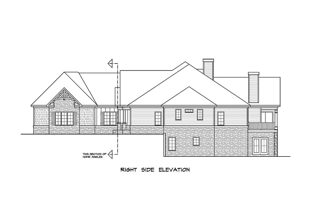 Plan 36030DK: Designer Mountain Craftsman House Plan - Image #7 - Craftsman, Mountain