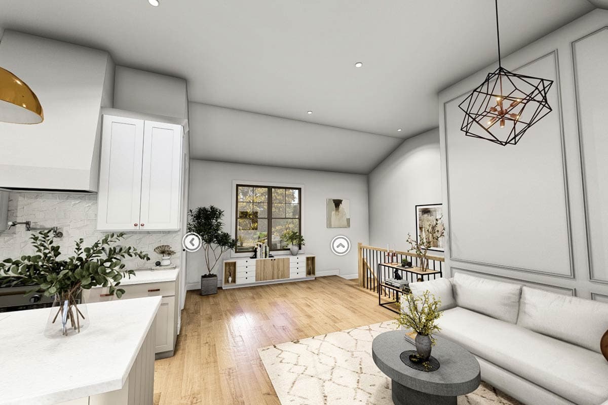 Plan 12329JL: 940 Square Foot New American Style Garage Apartment ADU - Virtual Tour Cover Image - New American
