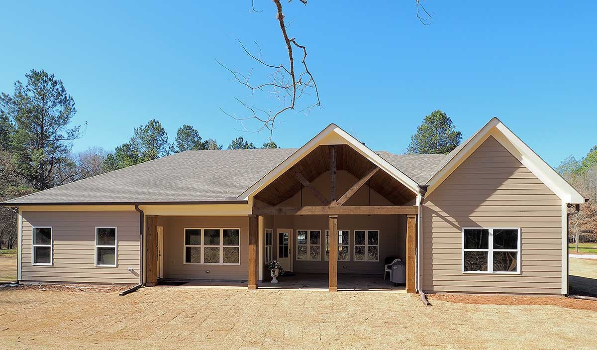 Plan 36031DK: Craftsman House Plan with Angled 2-Car Garage - Image #13 - Country, Craftsman, Mountain, Ranch, Rustic, Traditional