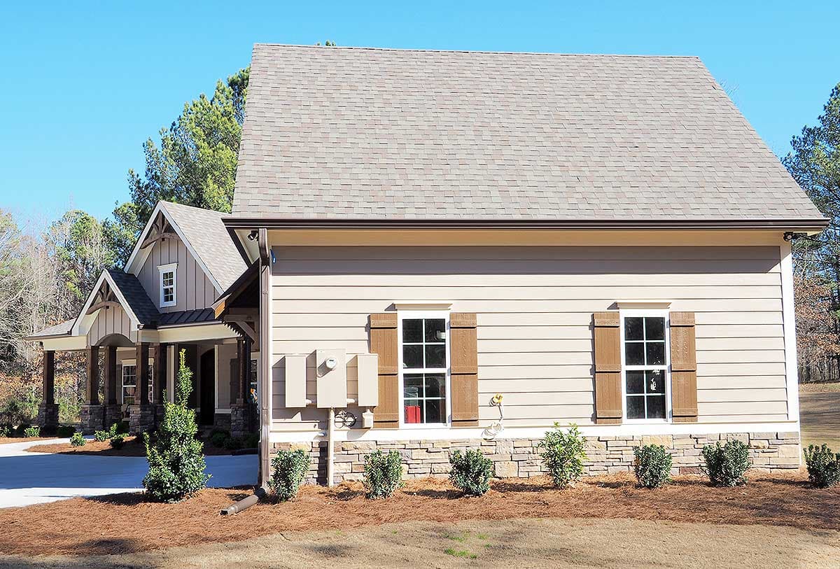 Plan 36031DK: Craftsman House Plan with Angled 2-Car Garage - Image #16 - Country, Craftsman, Mountain, Ranch, Rustic, Traditional