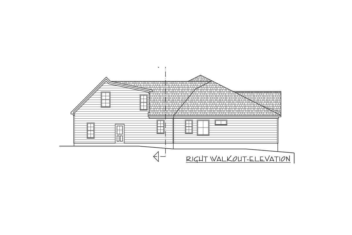 Plan 36031DK: Craftsman House Plan with Angled 2-Car Garage - Image #61 - Country, Craftsman, Mountain, Ranch, Rustic, Traditional