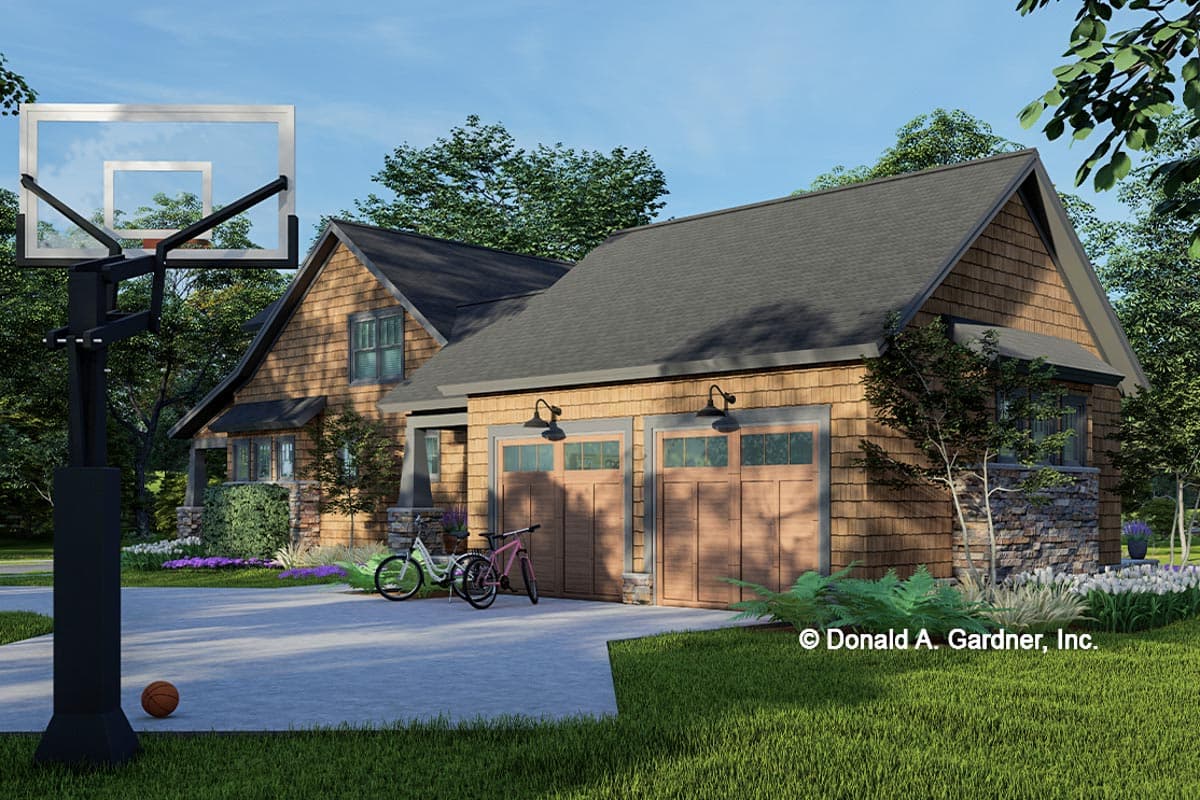 Plan 444423GDN: 2-Story Bungalow with Oversized Outdoor Living Space - 2286 Sq Ft - Image #9 - Bungalow, Country, Craftsman