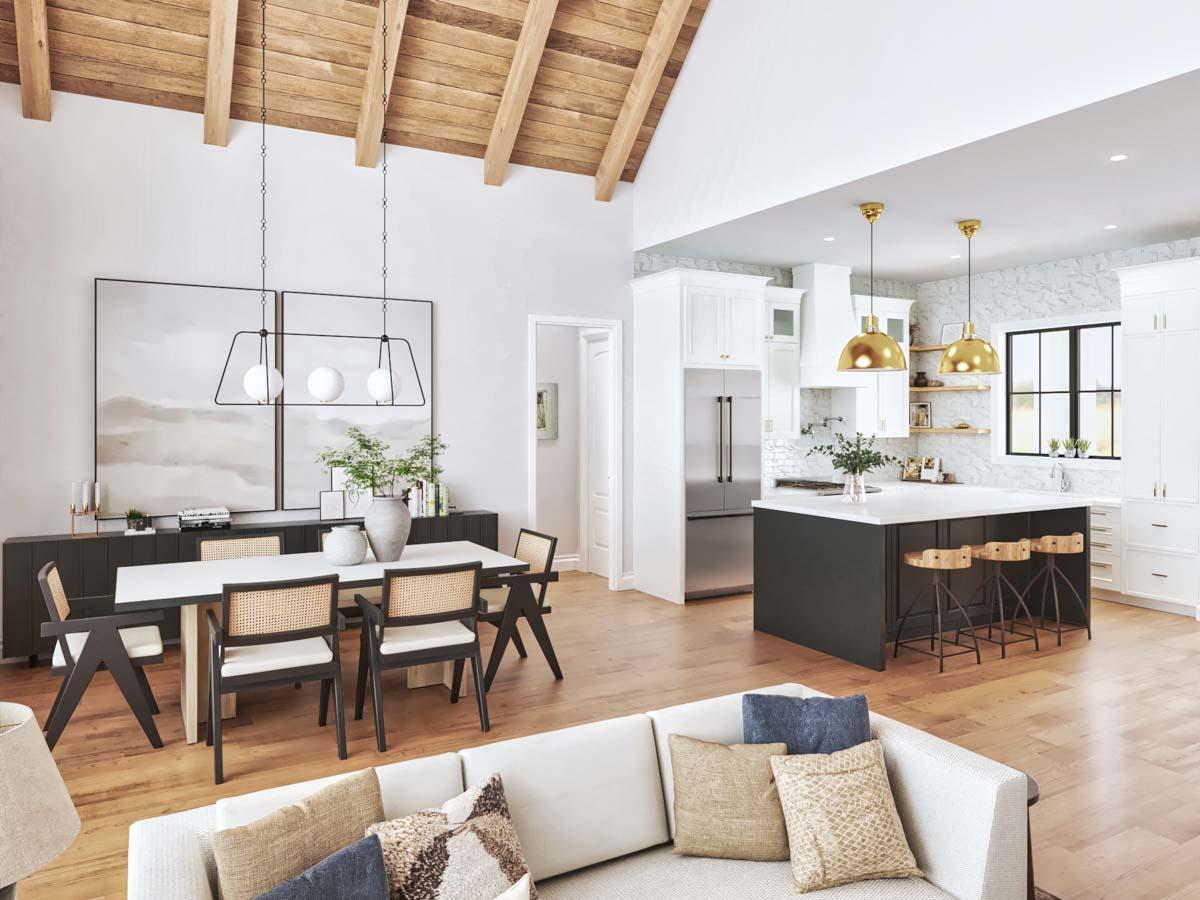 Plan 12330JL: 3 Bed Mountain House Plan with Covered Vaulted Front Porch - 1849 Sq Ft - Image #18 - Country, Craftsman, Mountain, Rustic