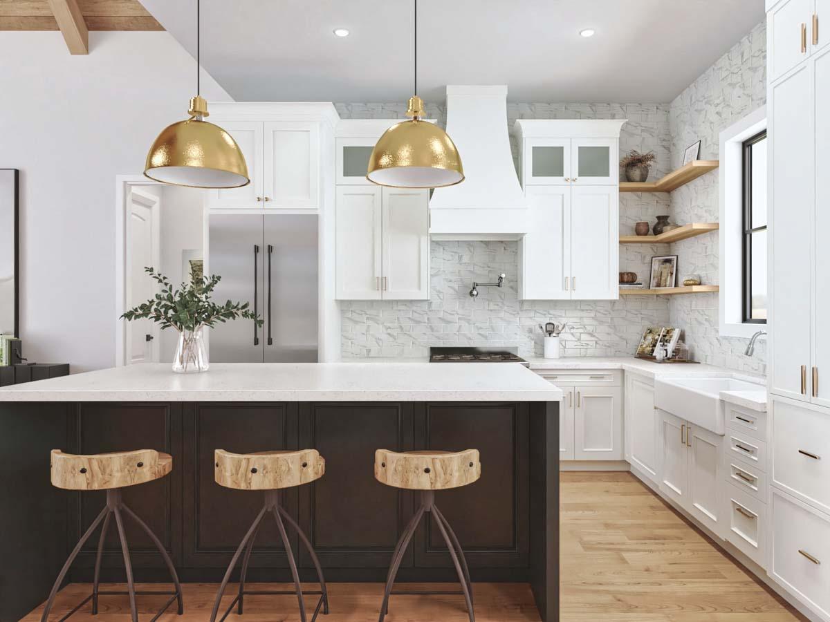 Plan 12330JL: 3 Bed Mountain House Plan with Covered Vaulted Front Porch - 1849 Sq Ft - Image #21 - Country, Craftsman, Mountain, Rustic