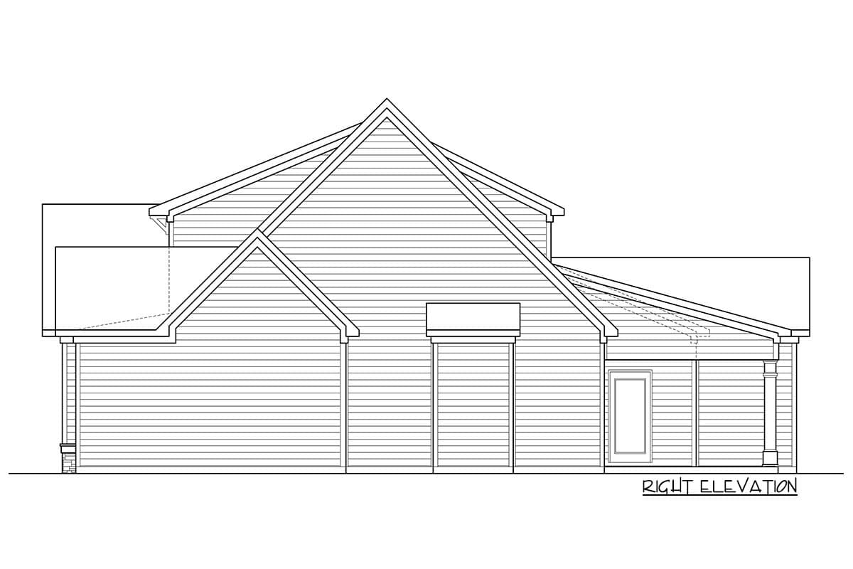 Plan 36037DK: 4 Bed Craftsman with Vaulted Family Room - 2291 Sq Ft - Image #6 - Craftsman, New American, Northwest