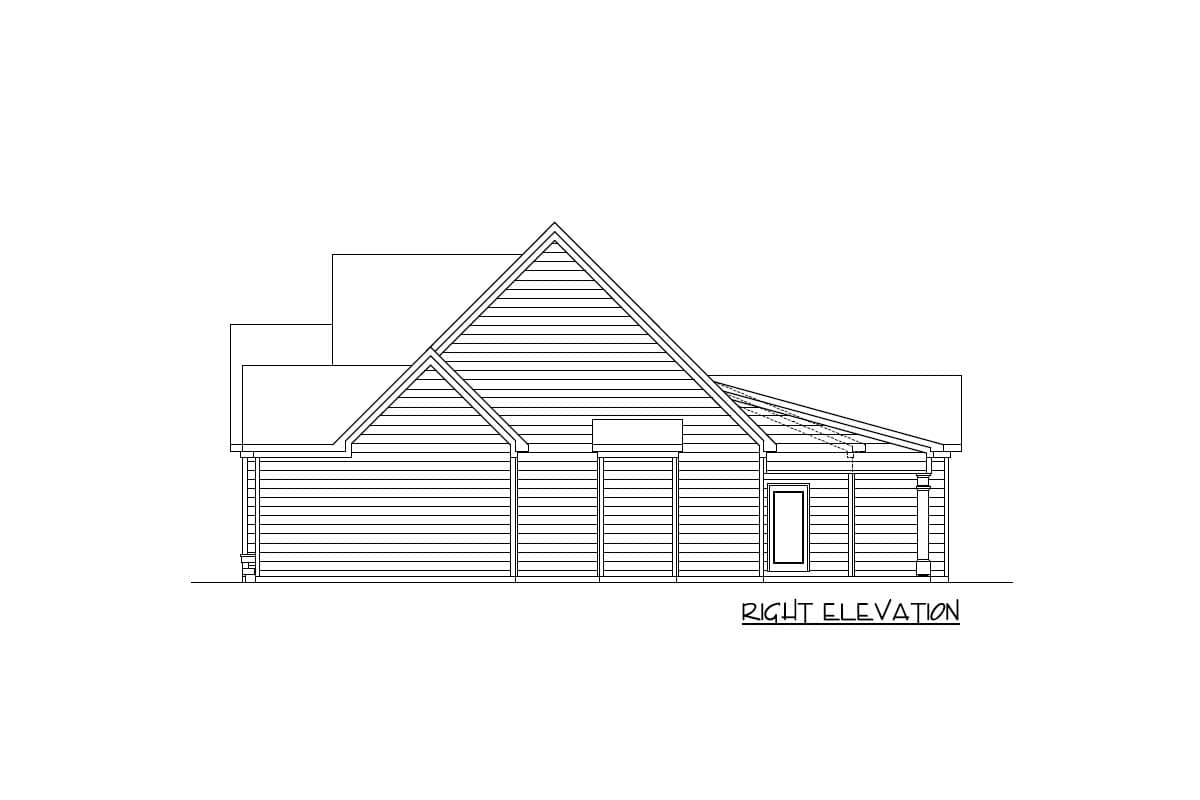 Plan 36038DK: Traditional House Plan with Vaulted Family Room - 2291 Sq Ft - Image #6 - Country, Craftsman, New American, Traditional