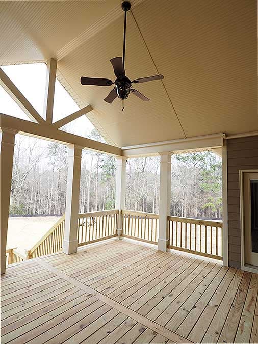 Plan 36043DK: Angled Craftsman House Plan with Outdoor Spaces - 2818 Sq Ft - Image #30 - Craftsman, Mountain, Ranch