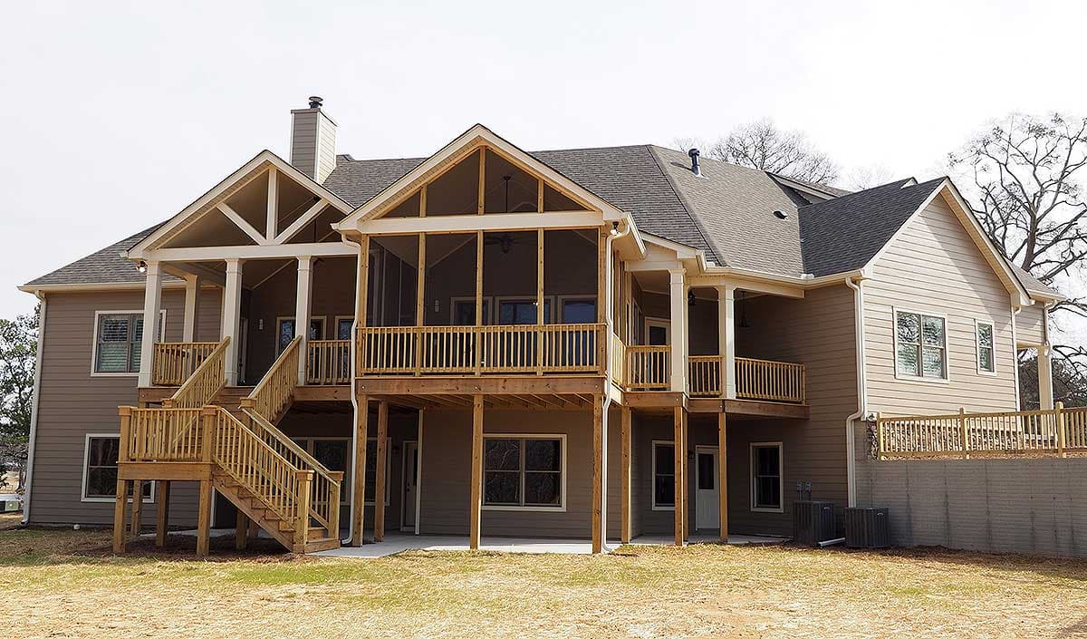 Plan 36043DK: Angled Craftsman House Plan with Outdoor Spaces - 2818 Sq Ft - Image #8 - Craftsman, Mountain, Ranch