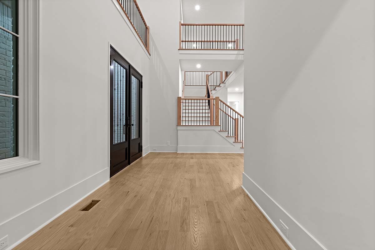 Plan 29930LDG: Transitional House Plan with 2-Story Living and 2 Laundry Rooms - 5215 Sq Ft - Image #4 - New American, Transitional