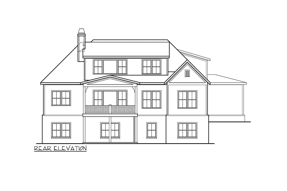 Plan 710433BTZ: New American House Plan with 5 Beds and 3-Car Garage - 3173 Sq Ft - Image #10 - Country, Craftsman, New American