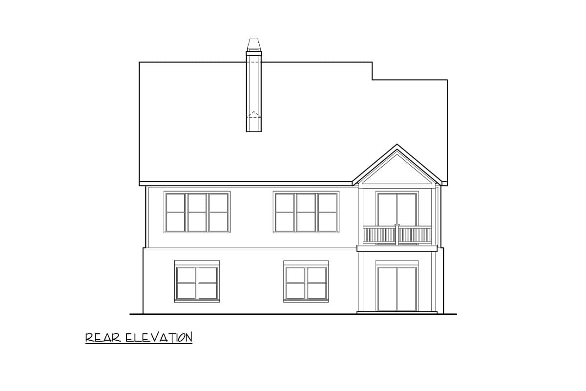 Plan 710434BTZ: 3 Bed Farmhouse House Plan with Bonus Expansion - 2107 Sq Ft - Image #4 - Craftsman, Farmhouse, New American