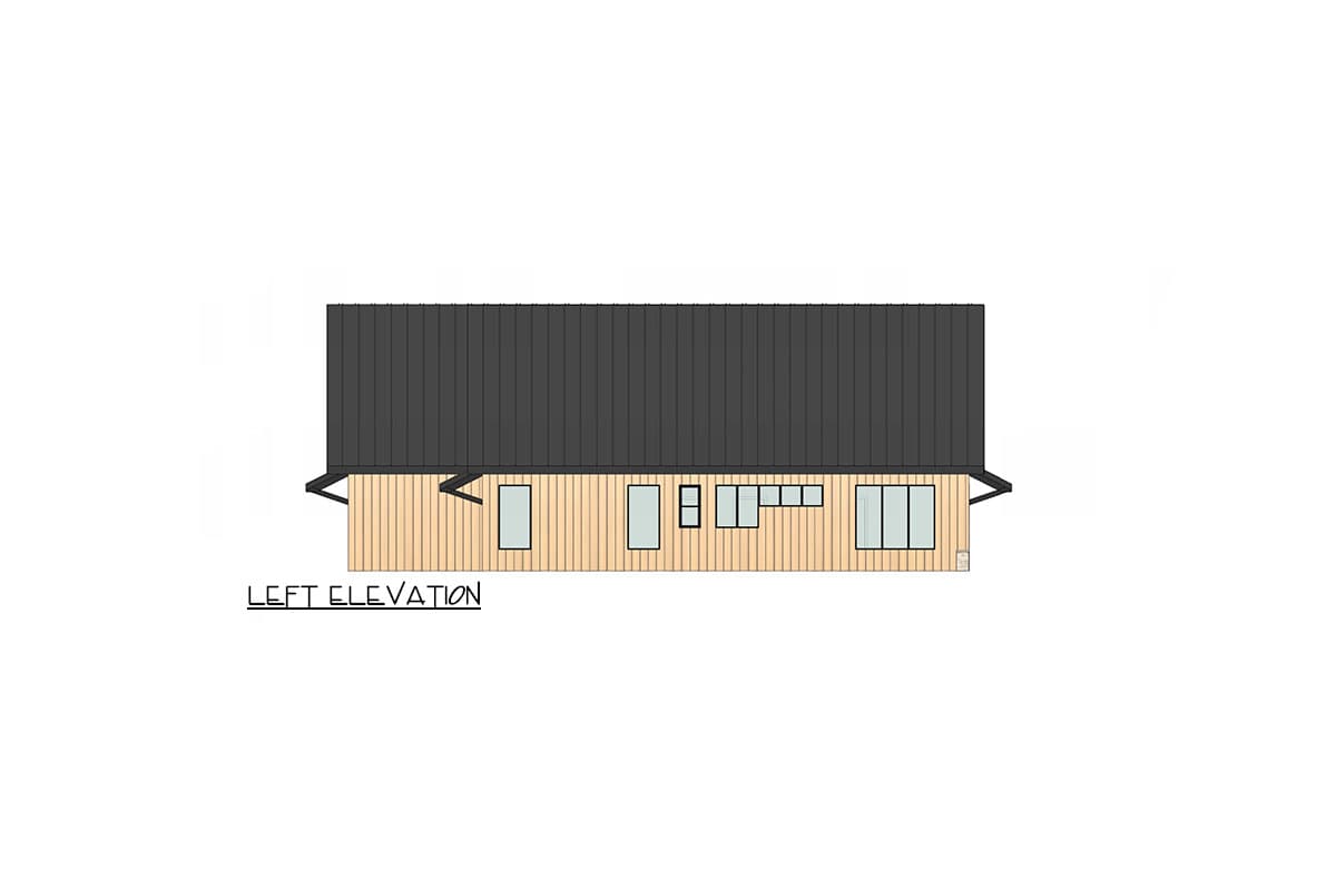 Plan 420131WNT: Modern Farmhouse with Great Indoor and Outdoor Spaces - 2600 Sq Ft - Image #7 - Craftsman, Farmhouse, Modern Farmhouse, New American