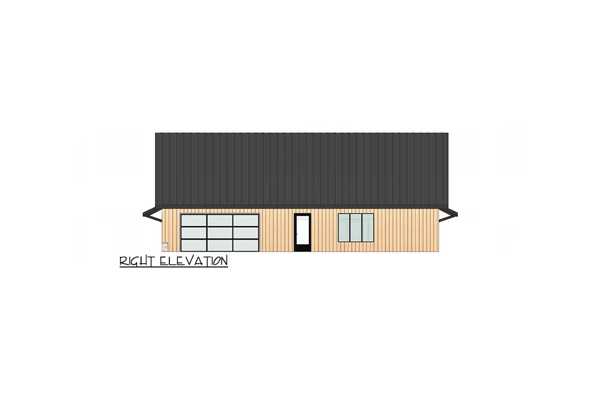 Plan 420131WNT: Modern Farmhouse with Great Indoor and Outdoor Spaces - 2600 Sq Ft - Image #9 - Craftsman, Farmhouse, Modern Farmhouse, New American
