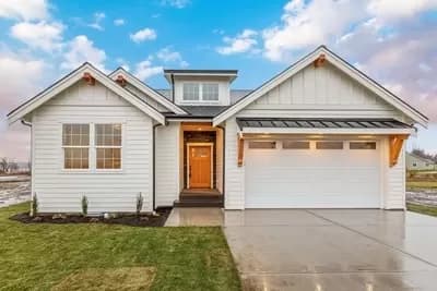 3-Bed House Plan with Vaulted Great Room and Master Bedroom - 1497 Sq Ft