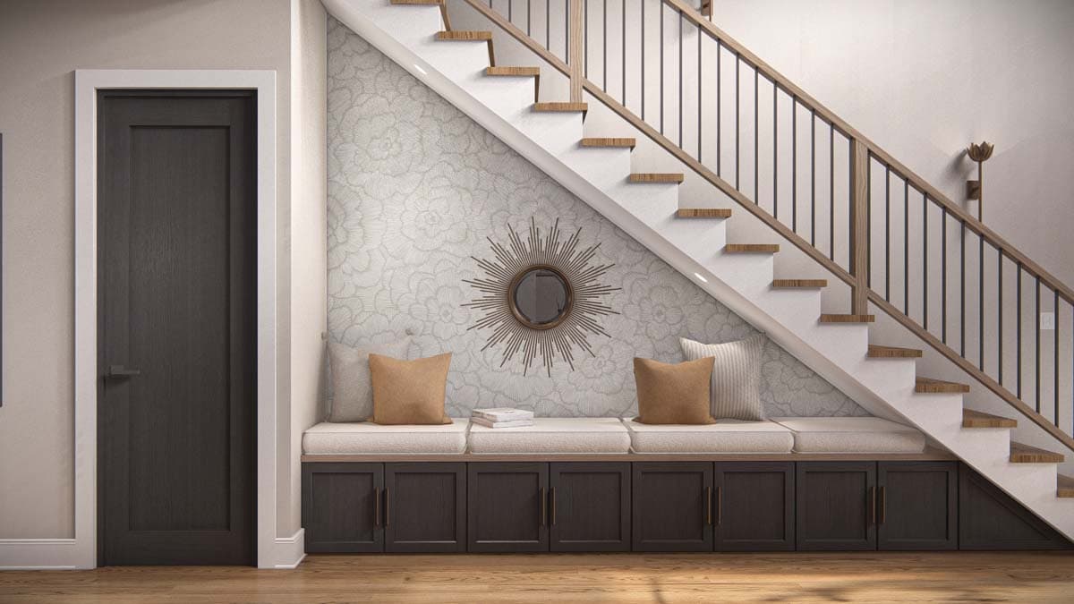 Plan 623330DJ: Barndominium-Style House Plan with Master On Main and Two Upstairs Beds - 2519 Sq Ft - Image #6 - Barndominium, Country, Traditional