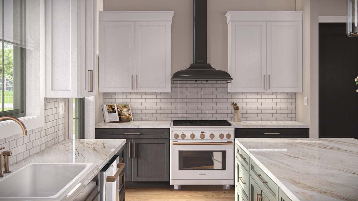 Plan 623330DJ: Barndominium-Style House Plan with Master On Main and Two Upstairs Beds - 2519 Sq Ft - Image #13 - Barndominium, Country, Traditional