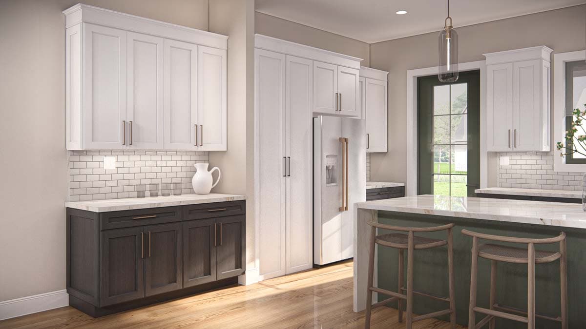 Plan 623330DJ: Barndominium-Style House Plan with Master On Main and Two Upstairs Beds - 2519 Sq Ft - Image #18 - Barndominium, Country, Traditional