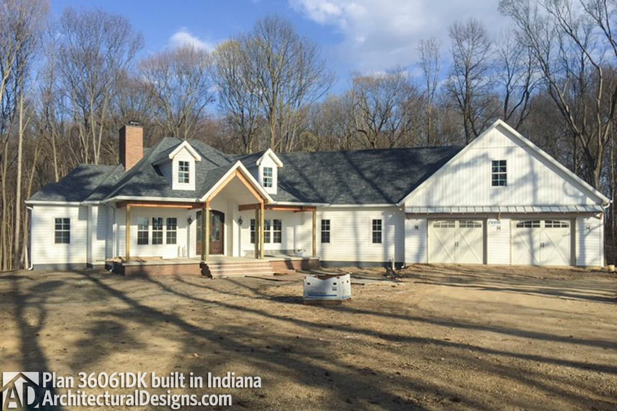 build gallery item - House Plan 36061DK built in Indiana