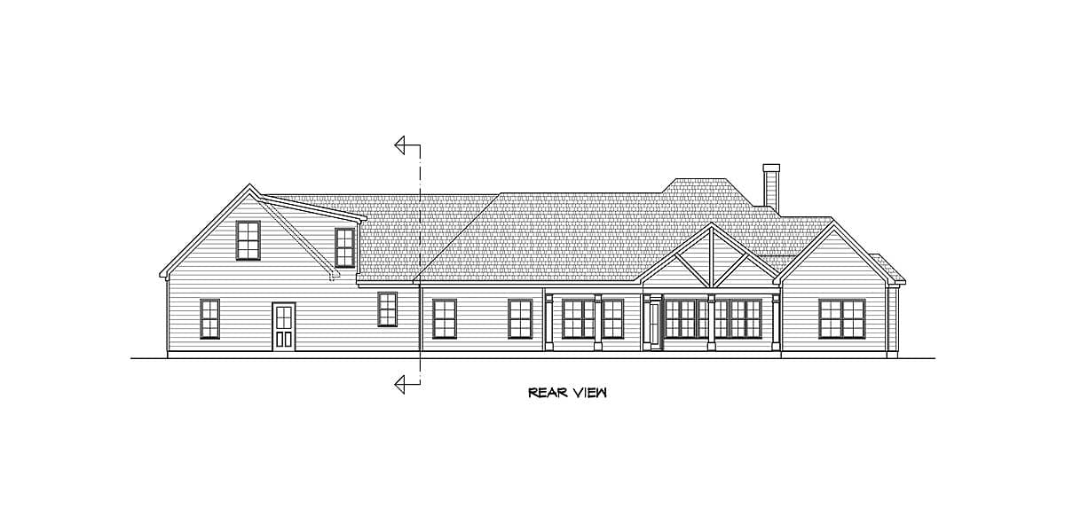 Plan 36061DK: Bright and Airy Craftsman House Plan - 2772 Sq Ft - Image #36 - Craftsman, New American, Ranch